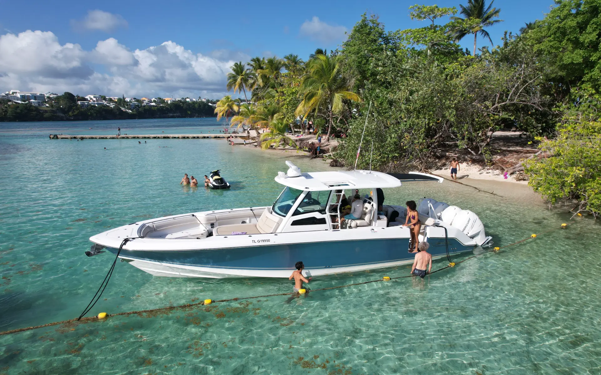 Pioux, bateau 16 places à louer en Guadeloupe